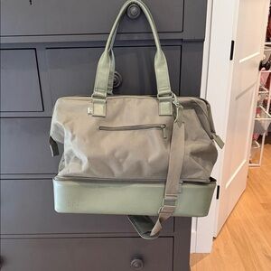 BEIS Olive Weekender Travel Bag